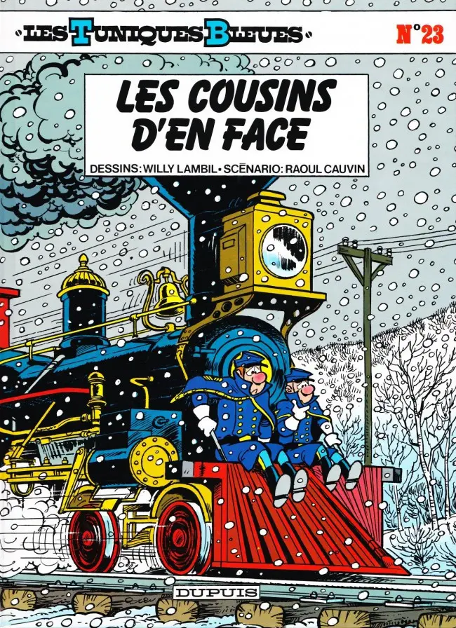 Couverture de l'album Les Tuniques Bleues Tome 23 Les cousins d'en face