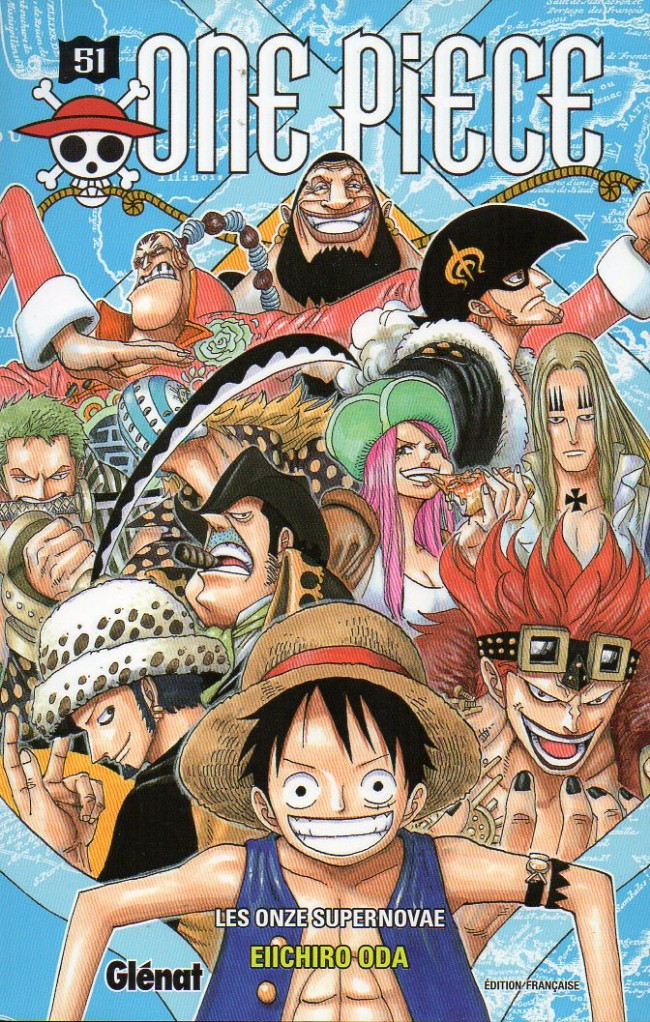 Couverture de l'album One Piece Tome 51 Les onze supernovae