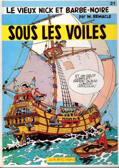 Couverture de l'album Le Vieux Nick et Barbe-Noire Tome 22 Sous les voiles
