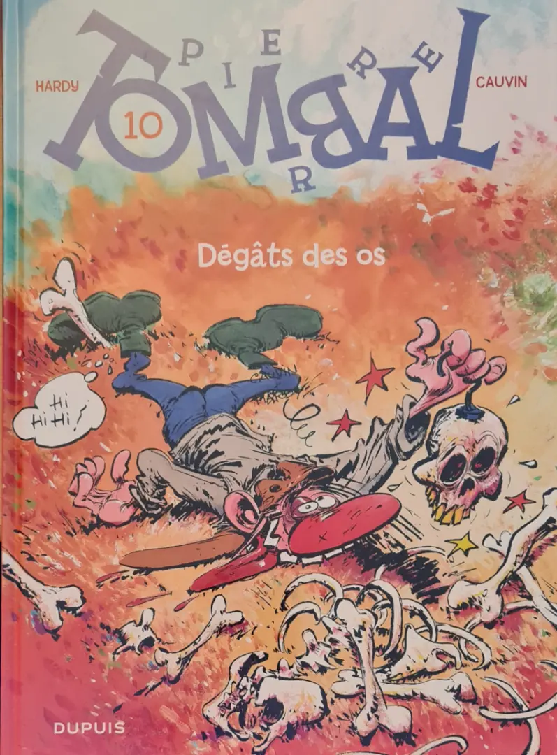 Couverture de l'album Pierre Tombal Tome 10 Degats des os