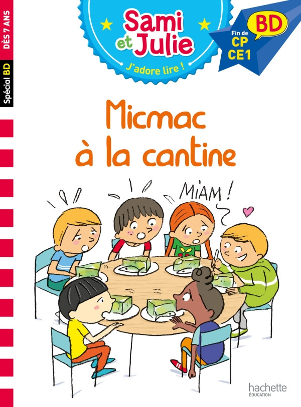 Couverture de l'album Sami et Julie Micmac à la cantine