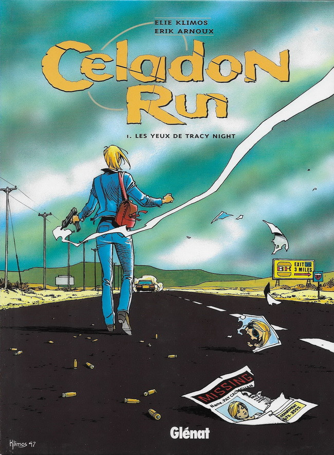 Couverture de l'album Celadon Run Tome 1 Les yeux de Tracy Night