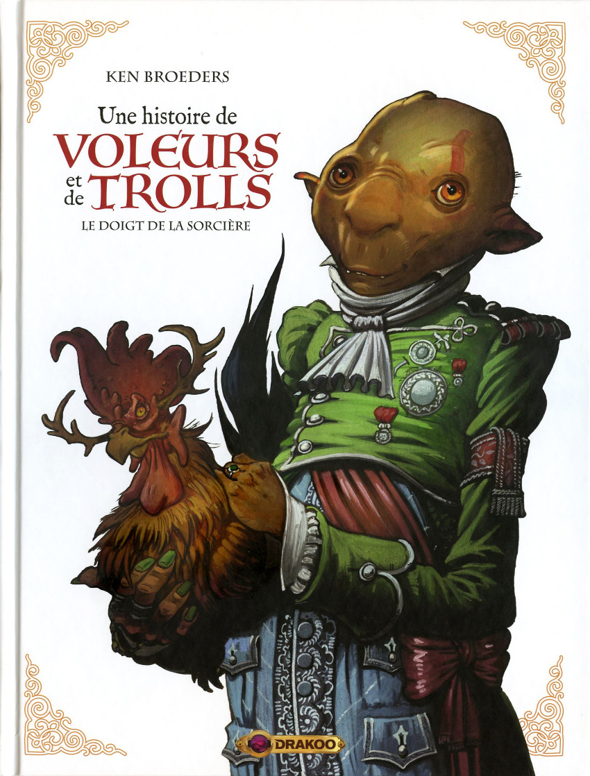 Couverture de l'album Une histoire de voleurs et de trolls Tome 3 Le doigt de la sorcière