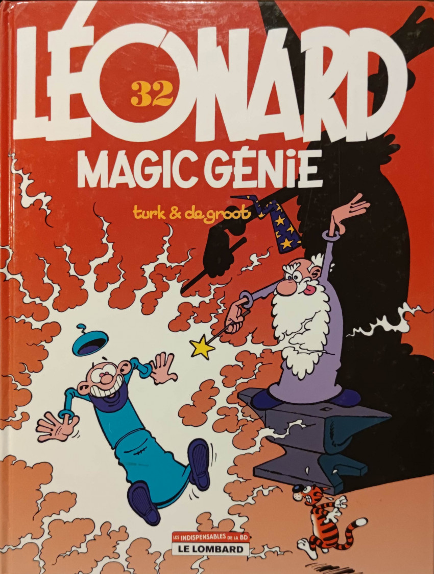 Couverture de l'album Léonard Tome 32 Magic génie