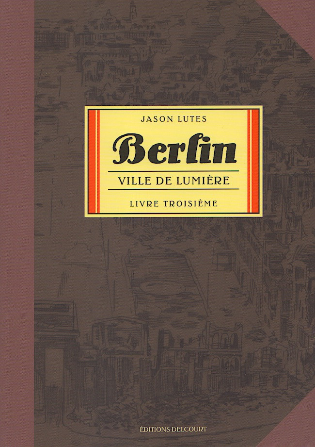 Couverture de l'album Berlin Livre Troisième Ville de lumière