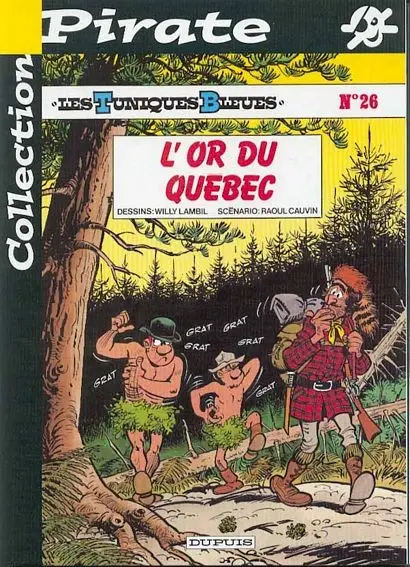 Couverture de l'album Les Tuniques Bleues Tome 26 L'Or du Québec