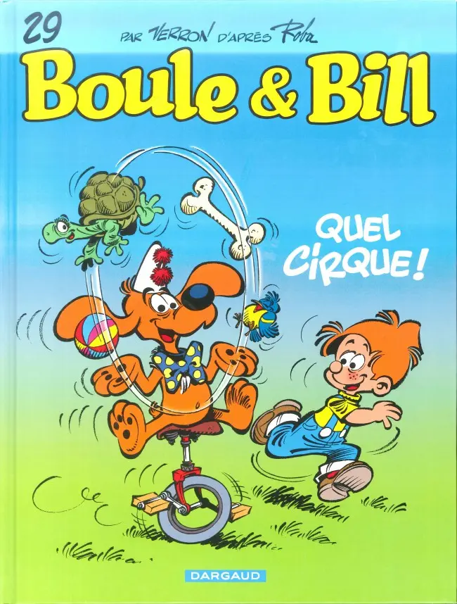 Couverture de l'album Boule & Bill Tome 29 Quel cirque !