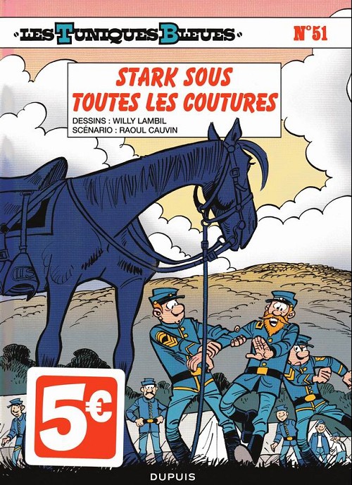 Couverture de l'album Les Tuniques Bleues Tome 51 Stark sous toutes les coutures