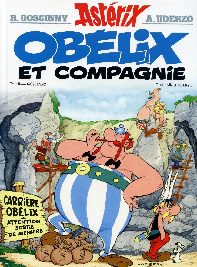 Couverture de l'album Astérix Tome 23 Obélix et compagnie