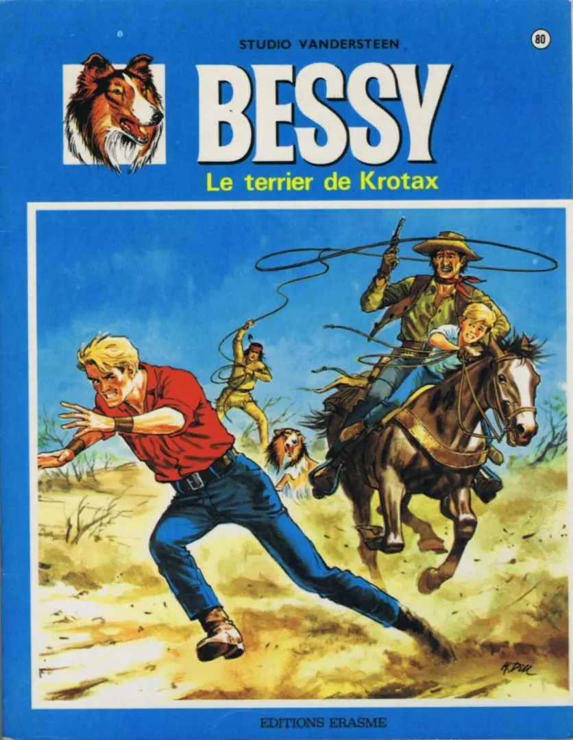 Couverture de l'album Bessy Tome 80 Le terrier de Krotax
