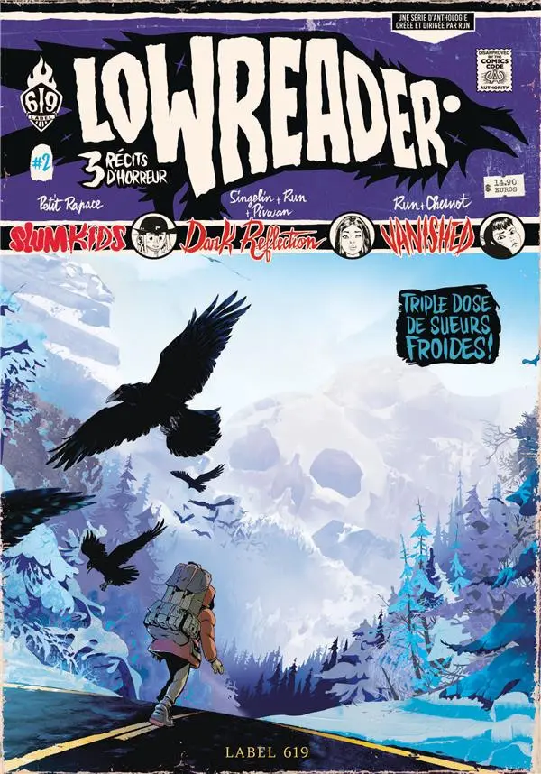 Couverture de l'album Lowreader #2 Slum kids, vanished, dark reflection