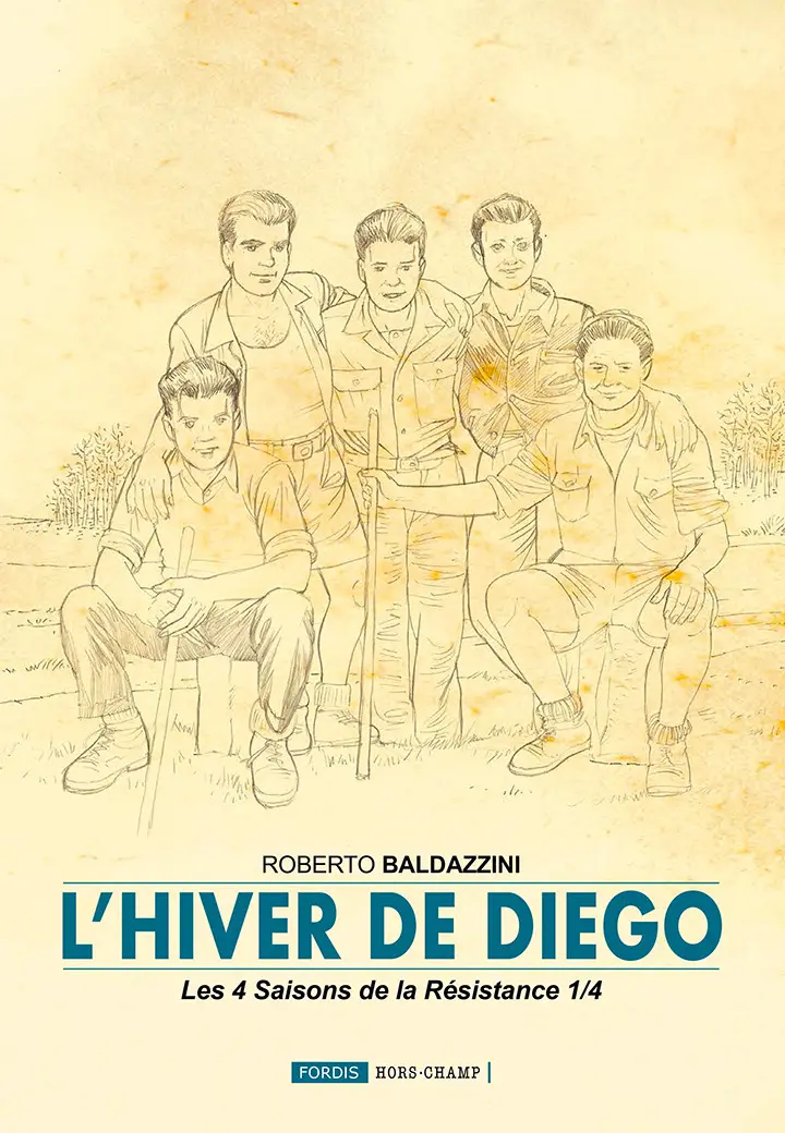 Couverture de l'album Les 4 saisons de la résistance 1/4 L'hiver de Diego