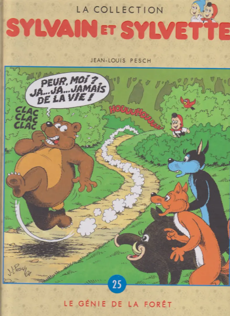Couverture de l'album Sylvain et Sylvette Tome 25 Le génie de la forêt