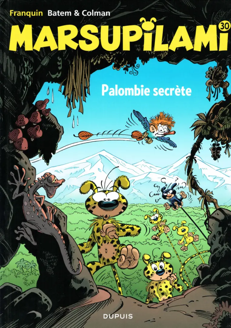 Couverture de l'album Marsupilami Tome 30 Palombie secrète