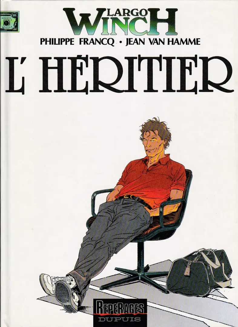 Couverture de l'album Largo Winch Tome 1 L'Héritier