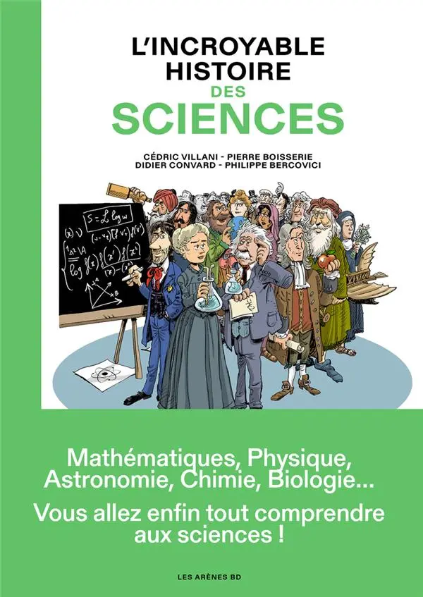 Couverture de l'album L'Incroyable Histoire des sciences