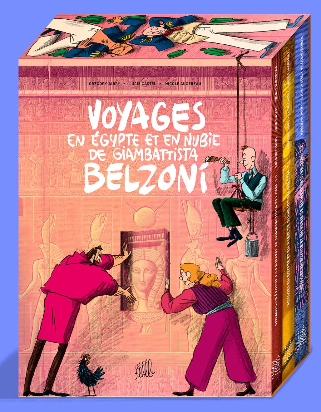 Couverture de l'album Voyages en Égypte et en Nubie de Giambattista Belzoni