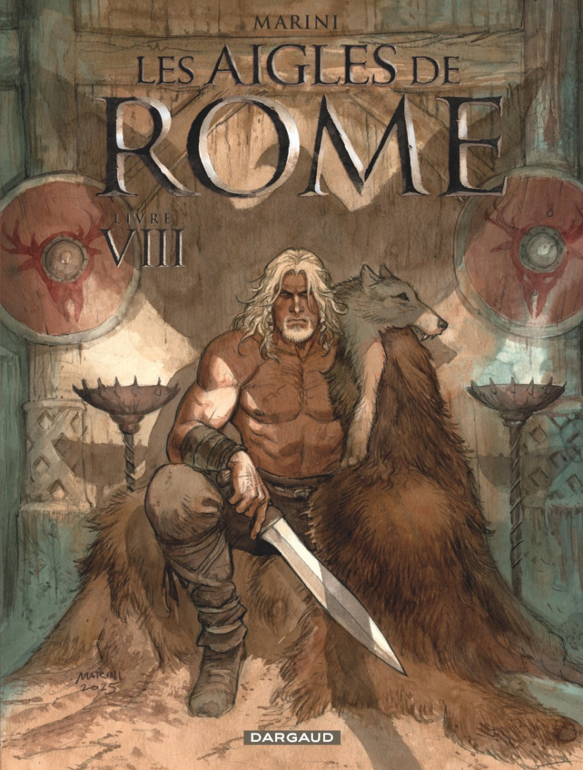 Couverture de l'album Les Aigles de Rome Livre VIII