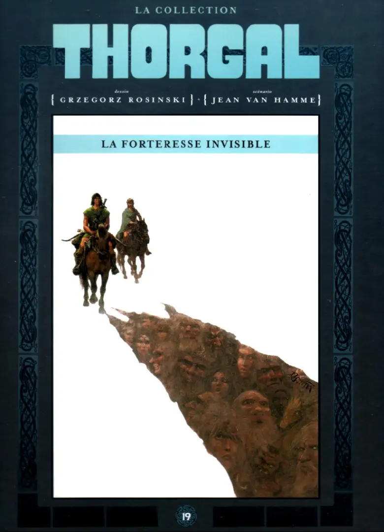 Couverture de l'album Thorgal - La collection Tome 19 La forteresse invisible