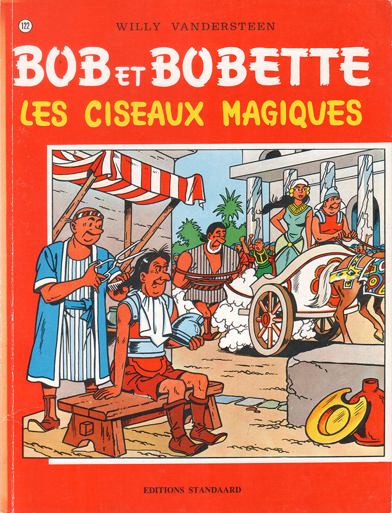 Couverture de l'album Bob et Bobette Tome 122 Les ciseaux magiques