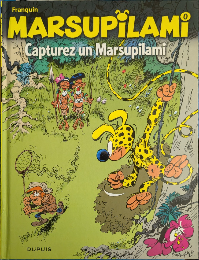 Couverture de l'album Marsupilami Tome 0 Capturez un Marsupilami !
