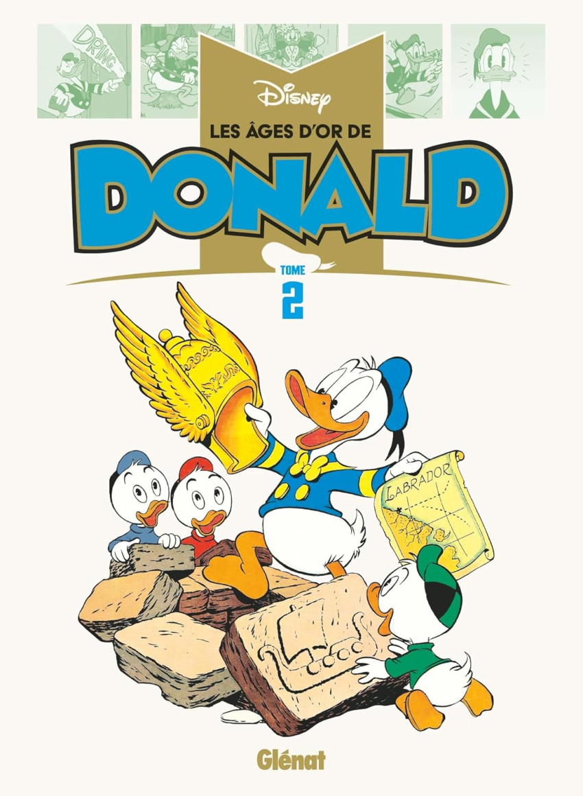 Couverture de l'album Les âges d'or de Donald Tome 2