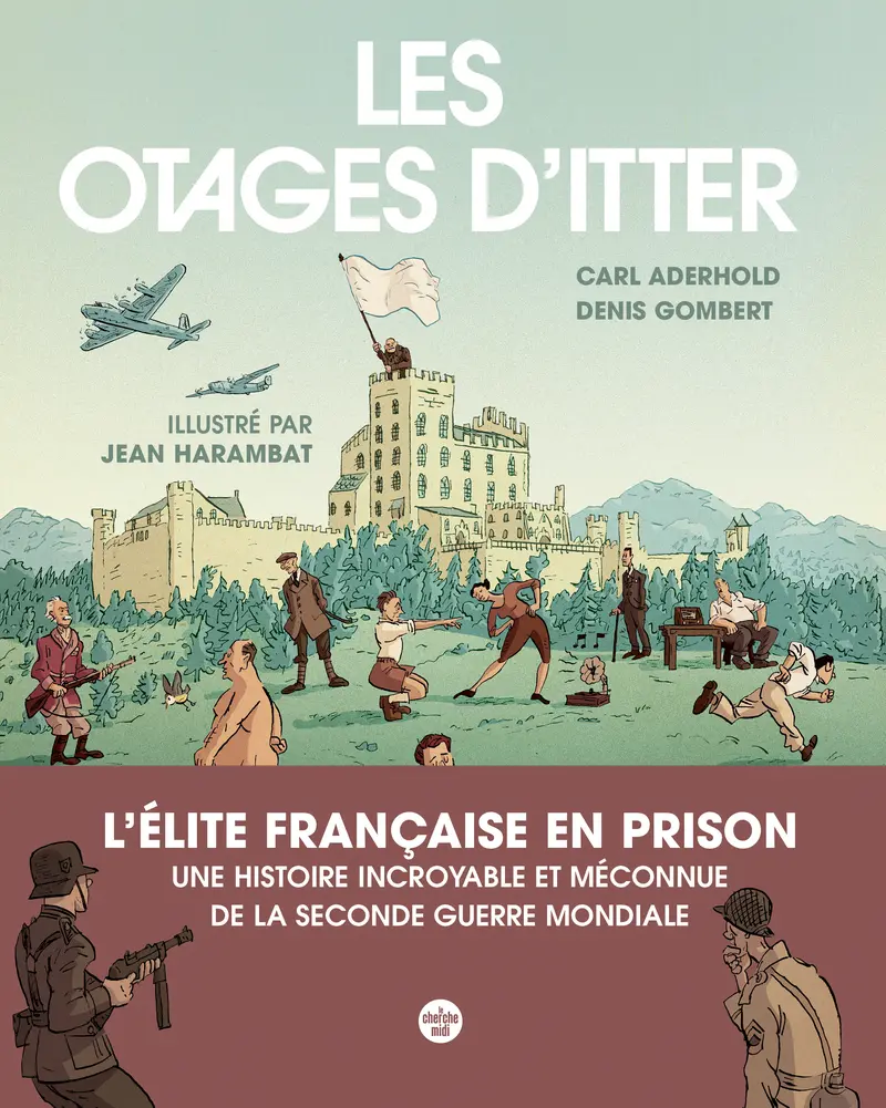 Couverture de l'album Les otages d'Itter