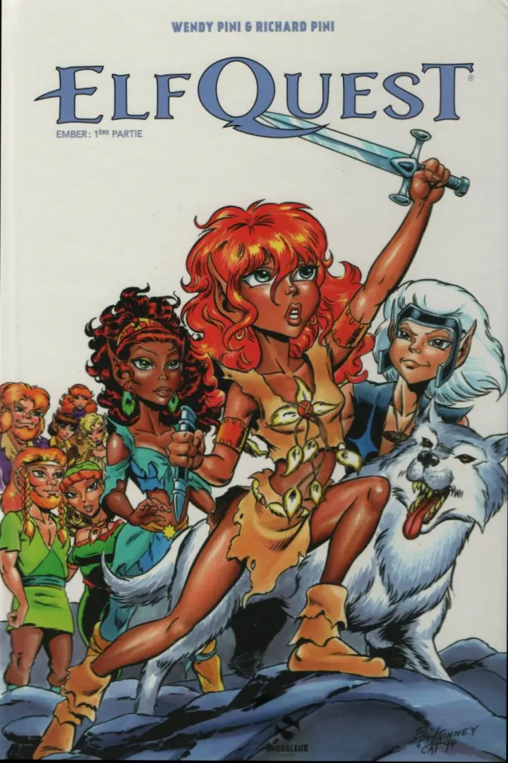 Couverture de l'album ElfQuest - La Fantastique quête des elfes Ember - 1ère partie