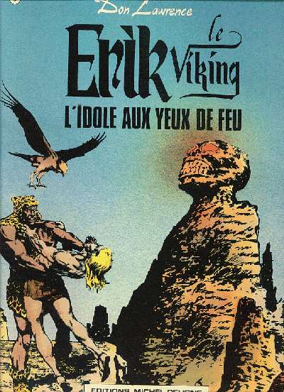 Couverture de l'album Erik le viking Tome 9 L'idole aux yeux de feu