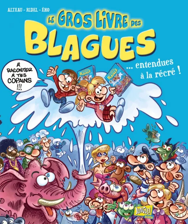 Couverture de l'album Le Gros livre des blagues Tome 2