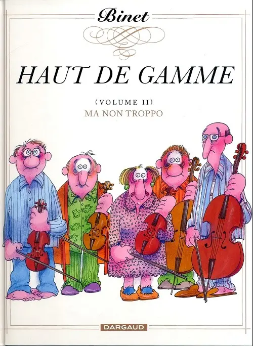 Couverture de l'album Haut de gamme Tome 2 Ma non troppo