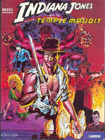 Couverture de l'album Indiana Jones Tome 0 Indiana Jones et le temple maudit
