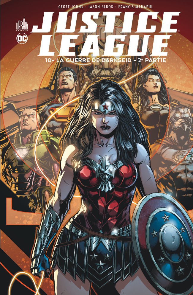 Couverture de l'album Justice League Tome 10 La Guerre de Darkseid - 2e partie