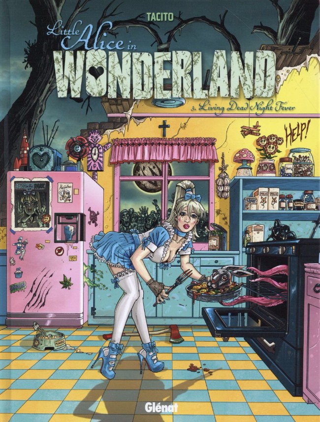 Couverture de l'album Little Alice in Wonderland Tome 3 Living Dead Night Fever
