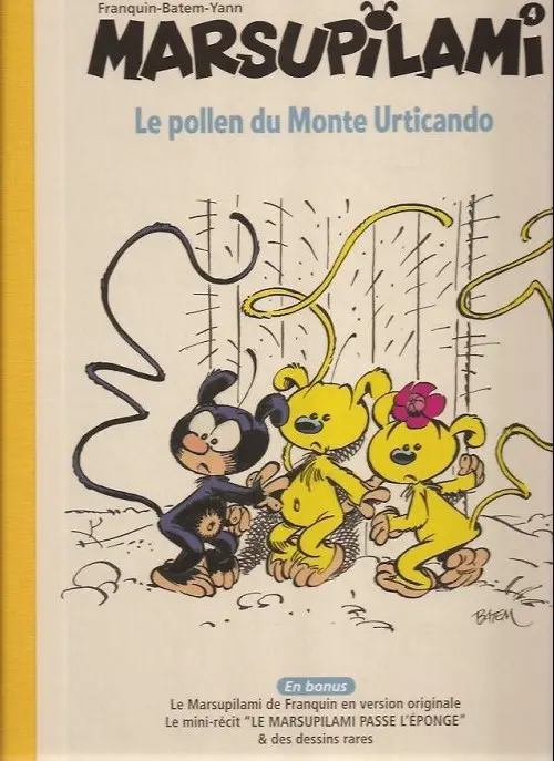 Couverture de l'album Marsupilami Tome 4 Le pollen du monte urticando