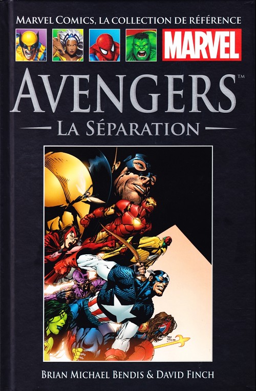 Couverture de l'album Marvel Comics - La collection de référence Tome 9 Avengers - La Séparation