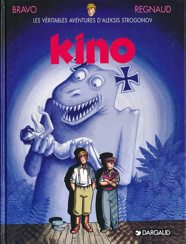 Couverture de l'album Les véritables aventures d'Aleksis Strogonov Tome 2 Kino