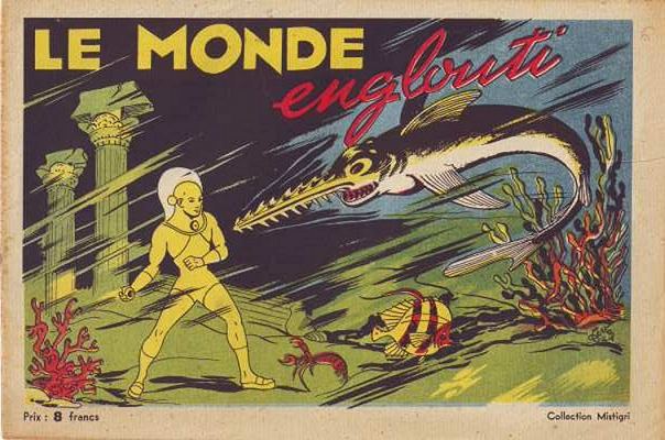 Couverture de l'album Mistigri Tome 1 Le Monde englouti