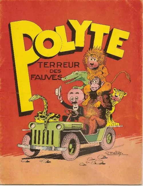 Couverture de l'album Polyte Tome 2 Polyte terreur des fauves