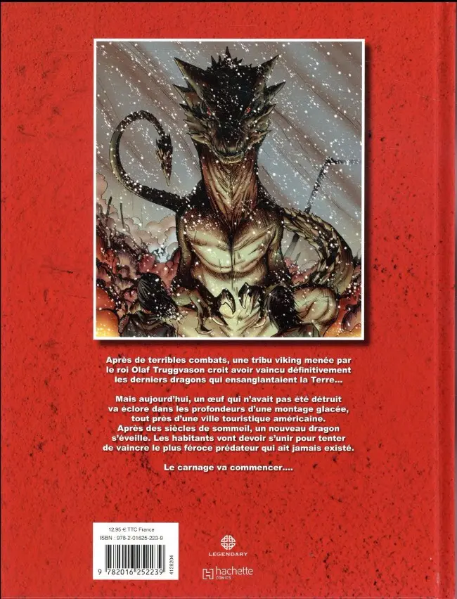 Verso de l'album Le Réveil du dragon Tome 1 Carnage
