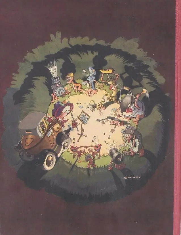 Verso de l'album Les aventures de Rosalie