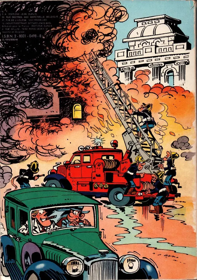 Verso de l'album Sammy Tome 7 Les gorilles au pensionnat