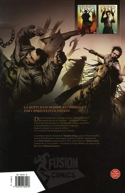 Verso de l'album La Tour sombre Tome 3