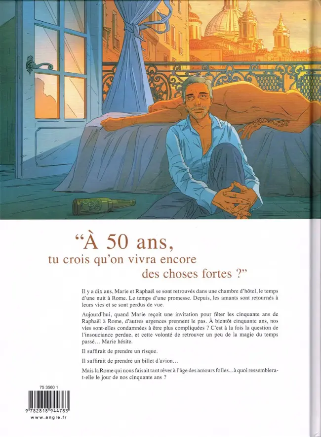 Verso de l'album Une nuit à Rome Livre 3