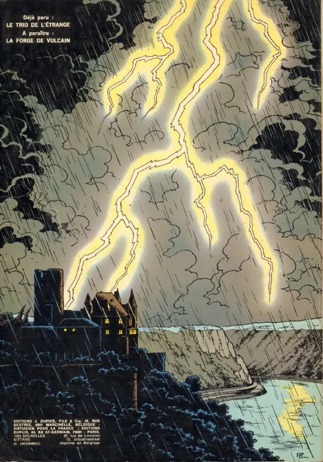 Verso de l'album Yoko Tsuno Tome 2 L'orgue du diable