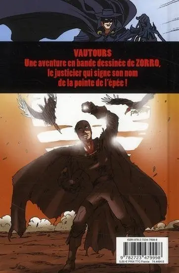 Verso de l'album Zorro 3 Vautours