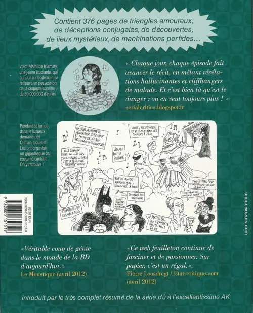 Verso de l'album Les Autres gens #06 #07
