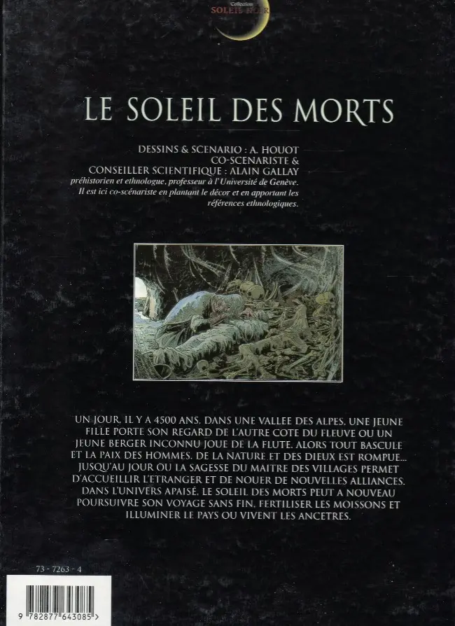 Verso de l'album Chroniques de la nuit des temps Tome 4 Le soleil des morts