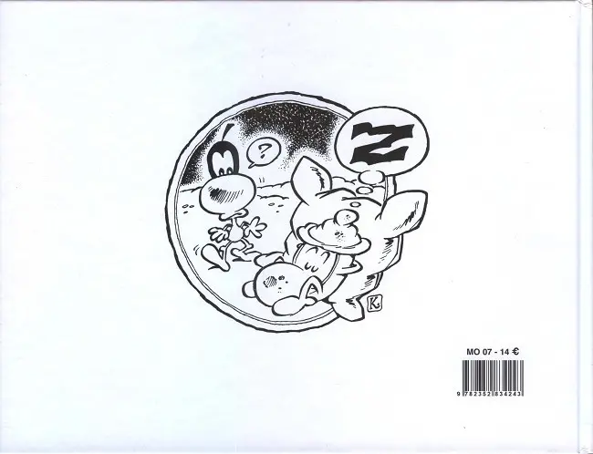 Verso de l'album Le Concombre masqué Tome 1 Les Aventures potagères du Concombre masqué