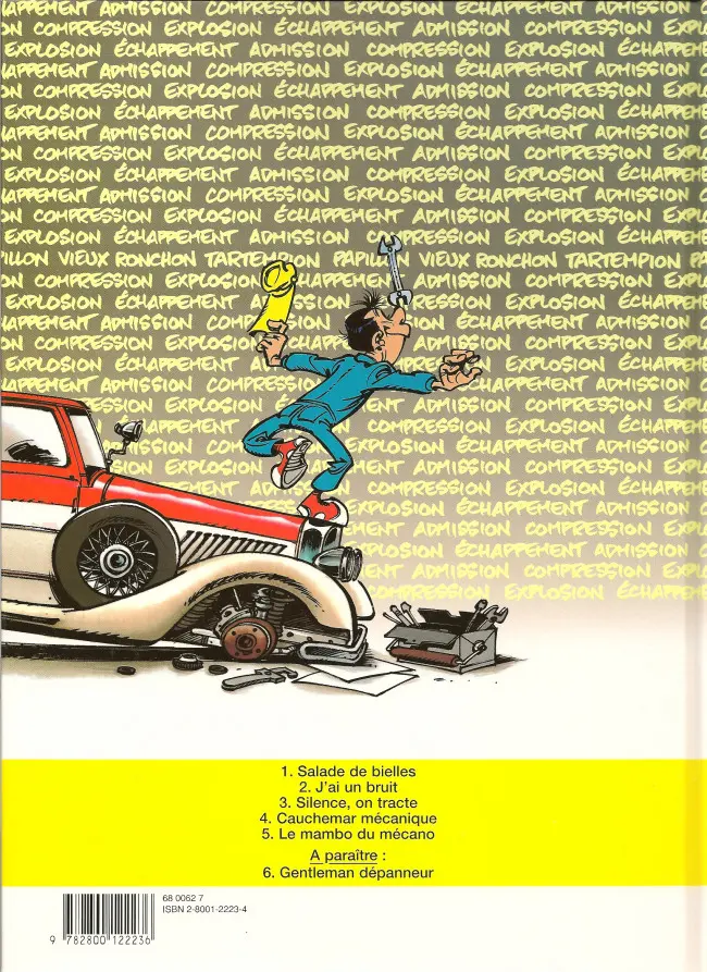 Verso de l'album Garage Isidore Tome 2 J'ai un bruit